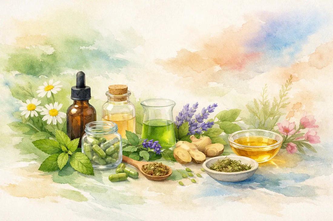Alcohol Free Herbal Supplements for Daily Care