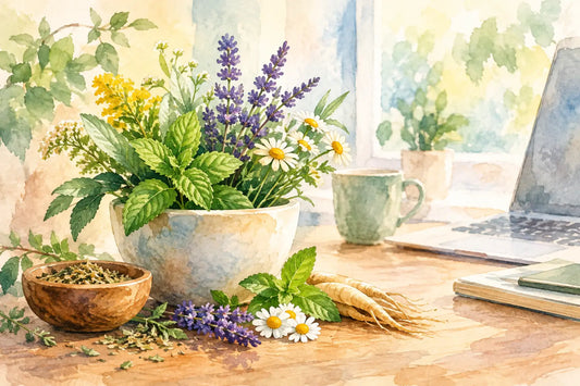 Best Botanicals for Desk Fatigue Support