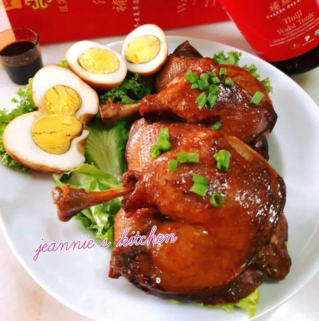 Braised Whole Duck Legs with Huiji Health Tonic