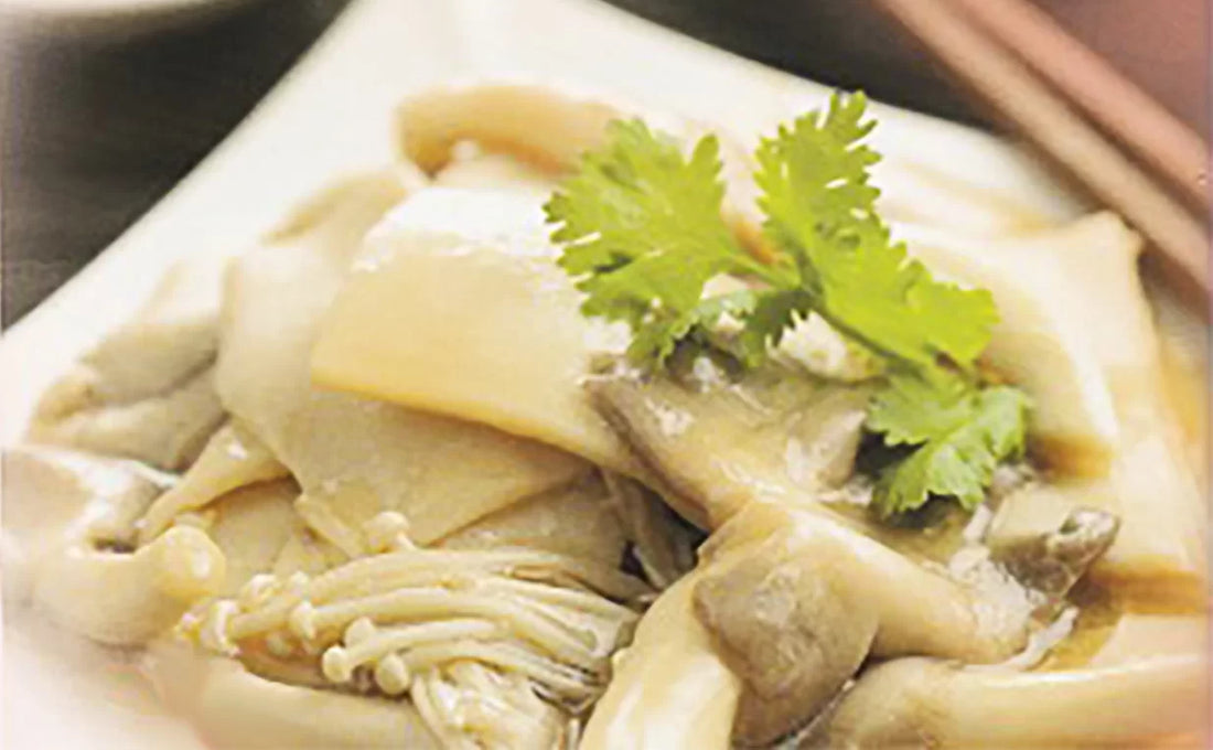 Huiji Stir-Fried Double Mushroom with Abalone Slices