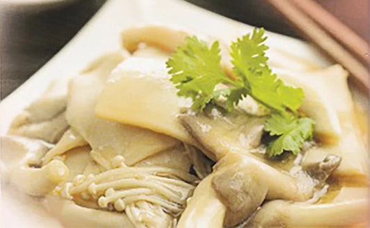 Huiji Stir-Fried Double Mushroom with Abalone Slices