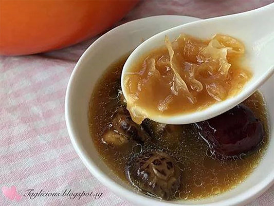 Nourish & Beauty Mushroom, White Fungus & Chicken Soup with Huiji Health Tonic