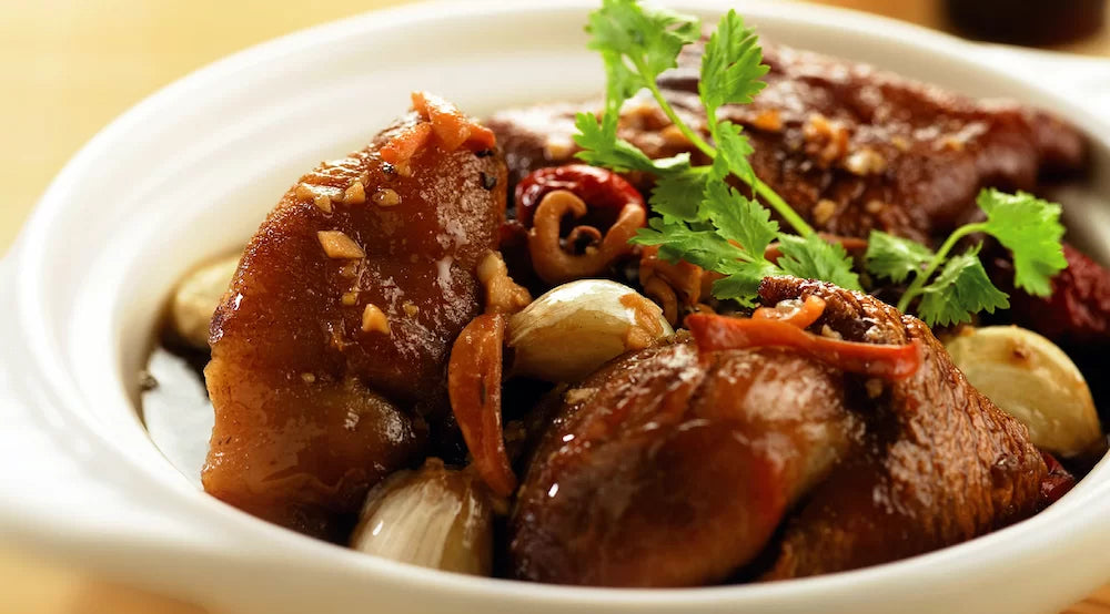 Pig Trotters with Vinegar