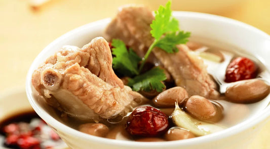 Pork Ribs and Peanut Soup