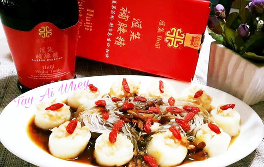 Steamed Scallops with Sweet Radish and Tang Hoon