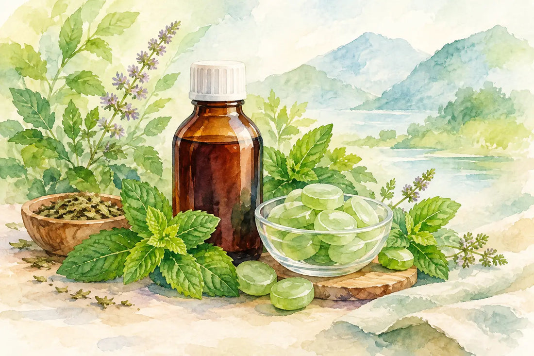 Haze: Huiji Herbalmint Cough Syrup & Lozenges