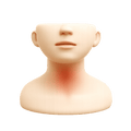 Your throat still hurts. Your skin hasn't changed.