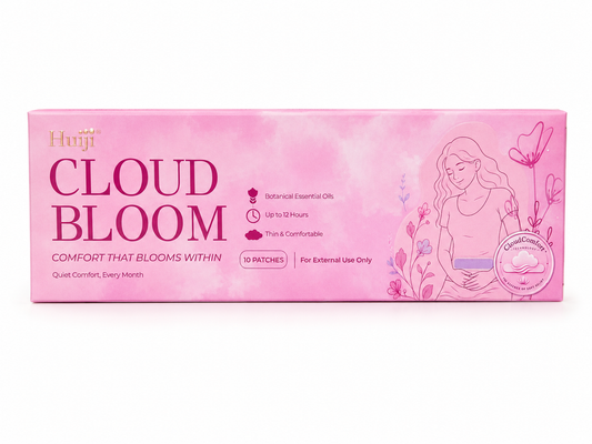 Huiji Cloud Bloom Feminine Comfort Patch – Menstrual Cramp & Period Comfort