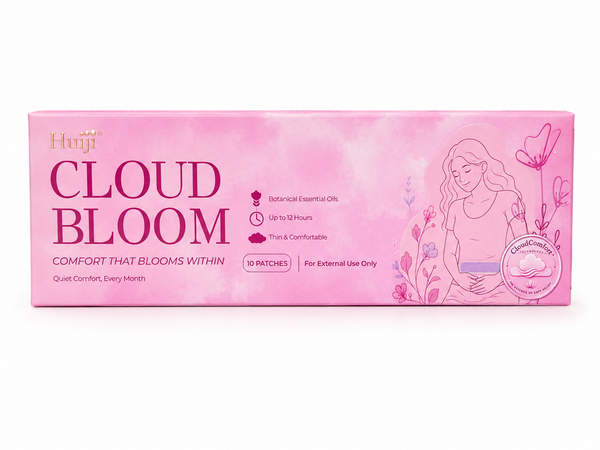 Huiji Cloud Bloom Feminine Comfort Patch – Menstrual Cramp & Period Comfort