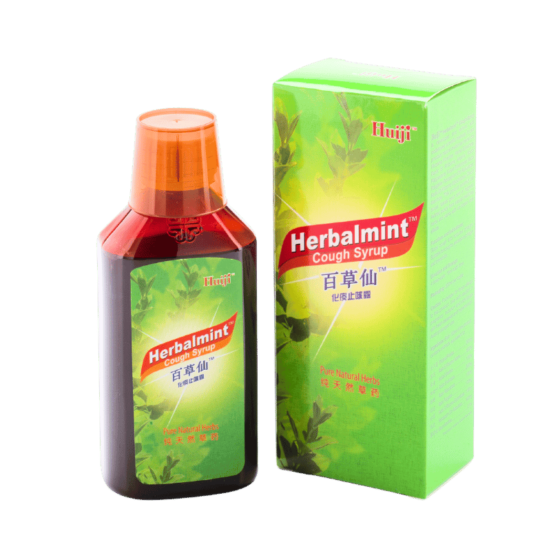 Huiji Herbalmint Cough Syrup