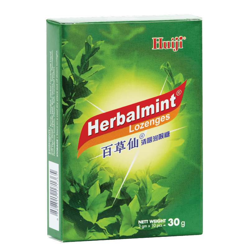 Huiji Herbalmint Lozenges (Classic)