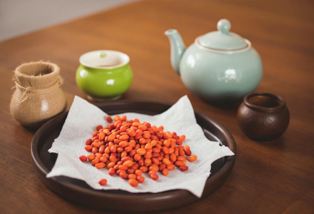 Goji berries for herbal tea