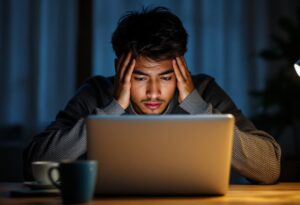 Relieve tired eyes from looking at laptop nonstop with Jue Ming Zi