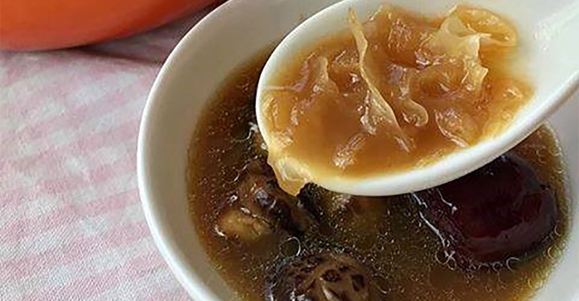 Nourish & Beauty Mushroom, White Fungus & Chicken Soup with Huiji Health Tonic