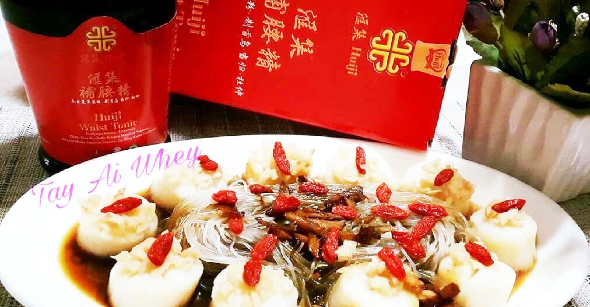 Steamed Scallops with Sweet Radish